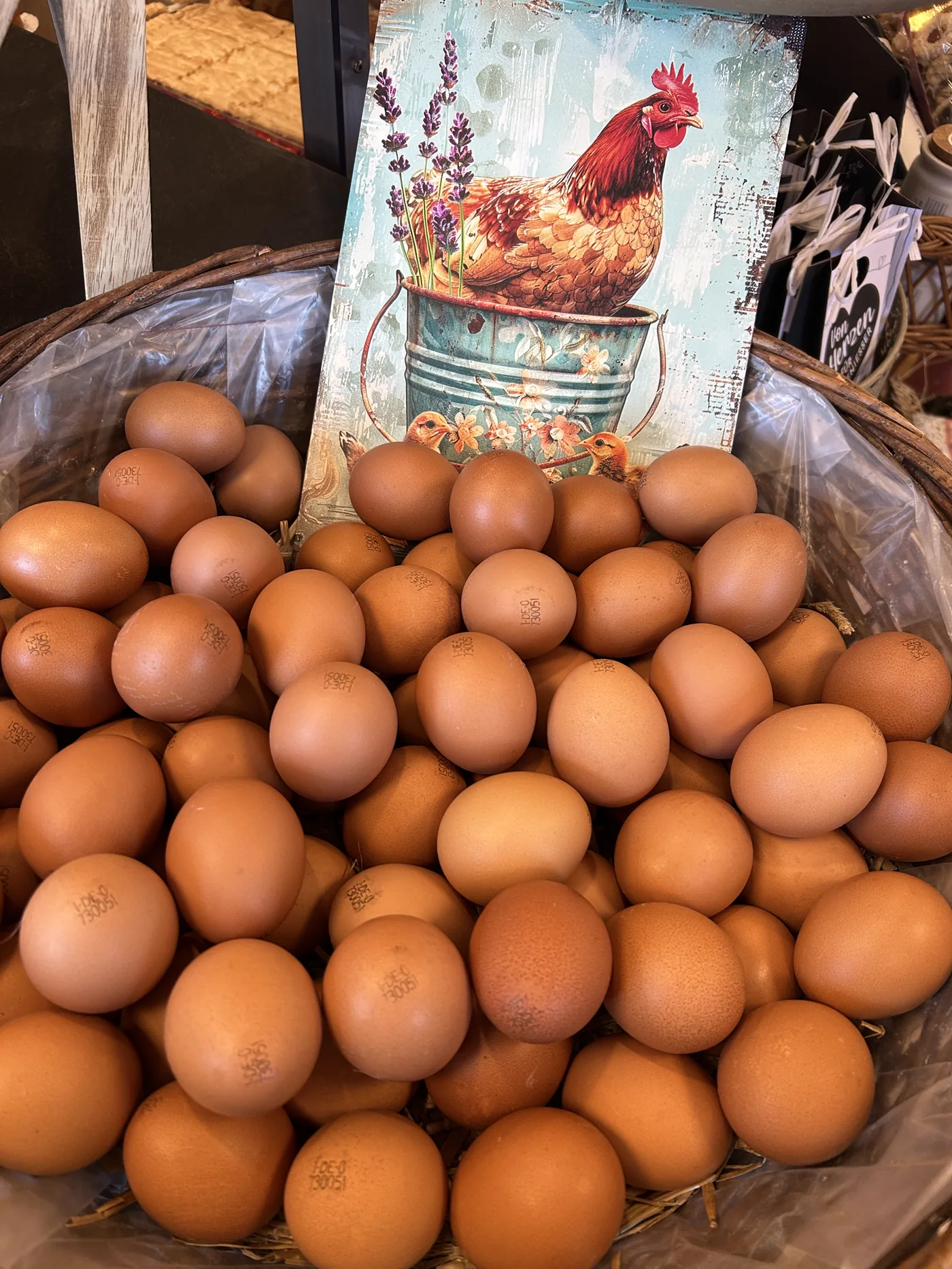 Frische Eier aus der Region